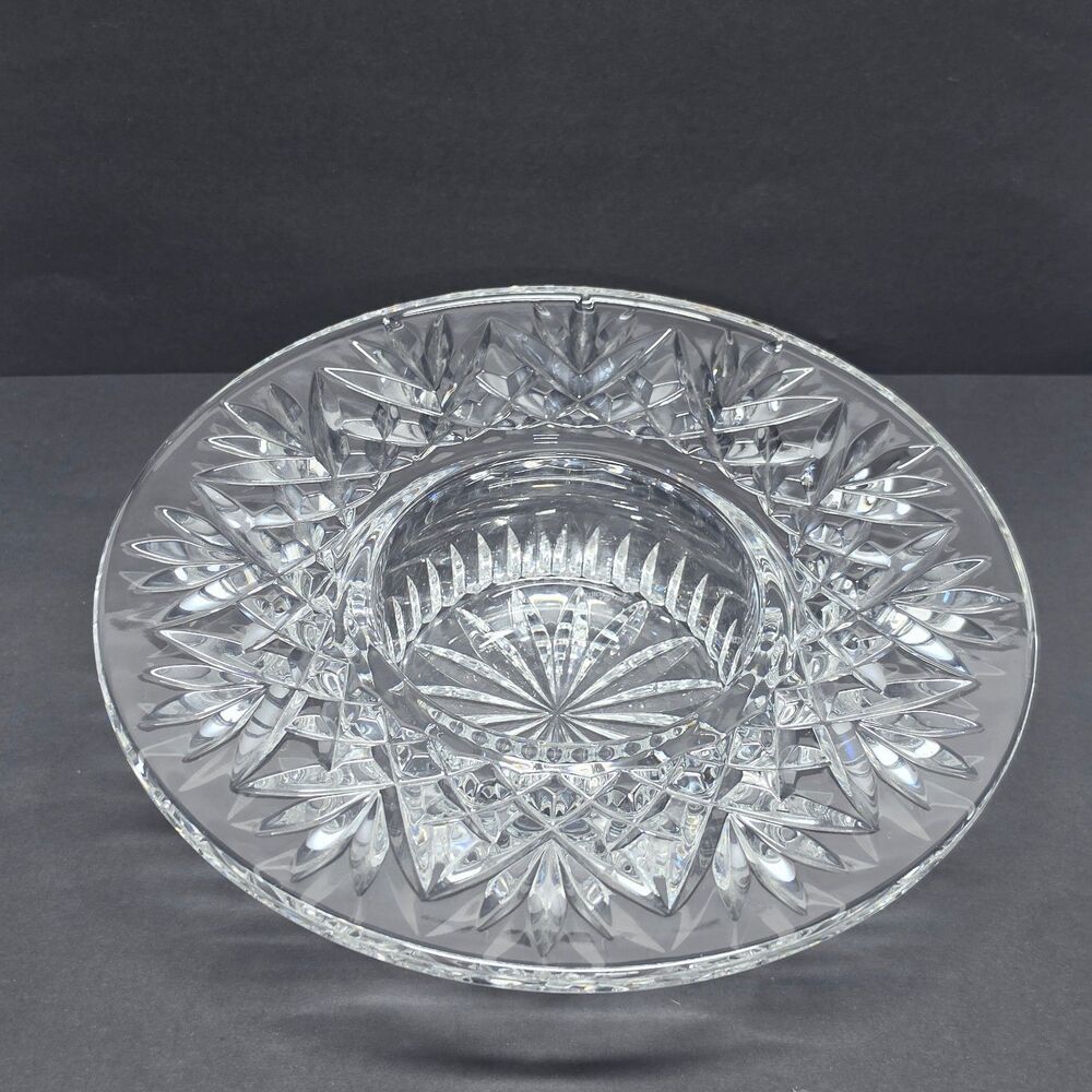Jim O'Leary 2000 Waterford Crystal Bethany Pillar Candle Holder Bottle Coaster